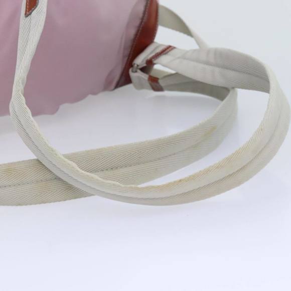 PRADA Backpack Nylon Pink Silver Auth 89617 - Picture 7 of 16